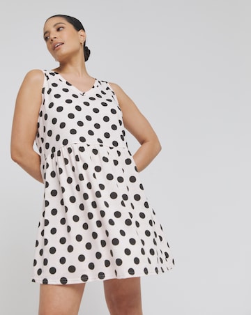 Pretty Secrets 2 Pack Spot Short Nighties Length 36 Inches