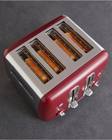 Morphy Richards Accents Pyramid Kettle & Toaster Rhubarb