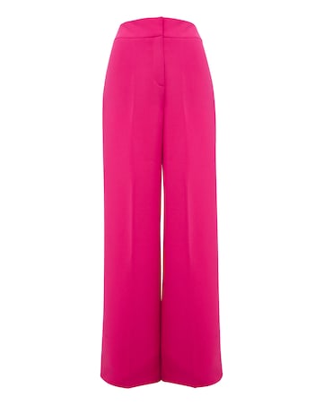 Anthology Magisculpt Wide Leg Crepe Trouser With Deep Wasitband