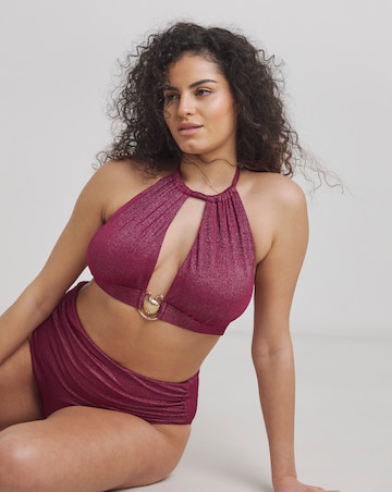 Figleaves Curve Cancun High Waist Bikini Bottoms