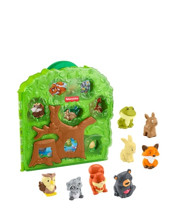 Fisher-Price Little People Forest Friends Carry Case Toddler Playset