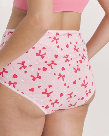 Pretty Secrets (6 Pack) Cotton Full Fit Brief Knickers