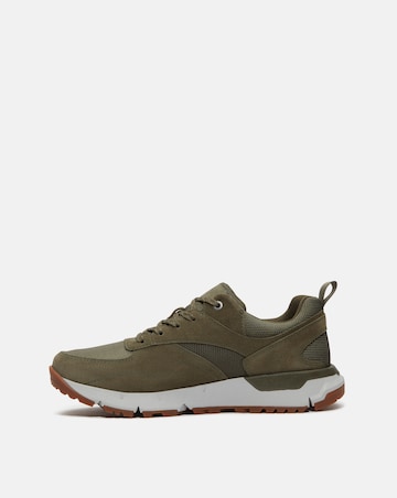 Timberland Voyager Park Low Lace Sneaker - Dark Green