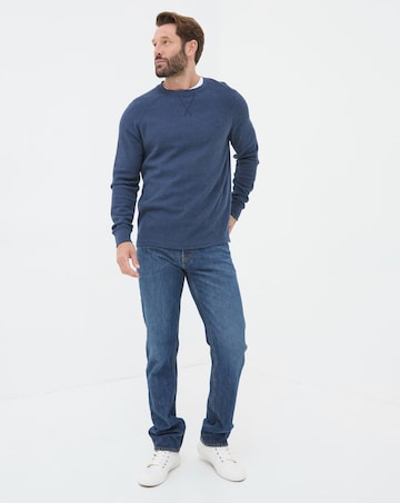 FatFace Straight Fit Jean Regular Length - Indigo