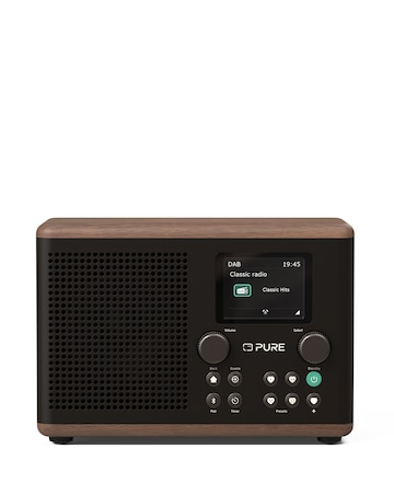 Pure Classic H4 Digital Radio Black/Walnut