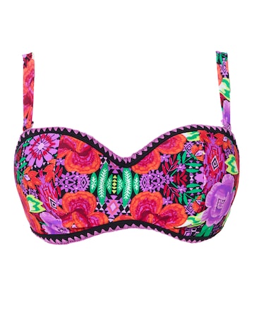 Figleaves Frida Underwired Bandeau Bikini Top