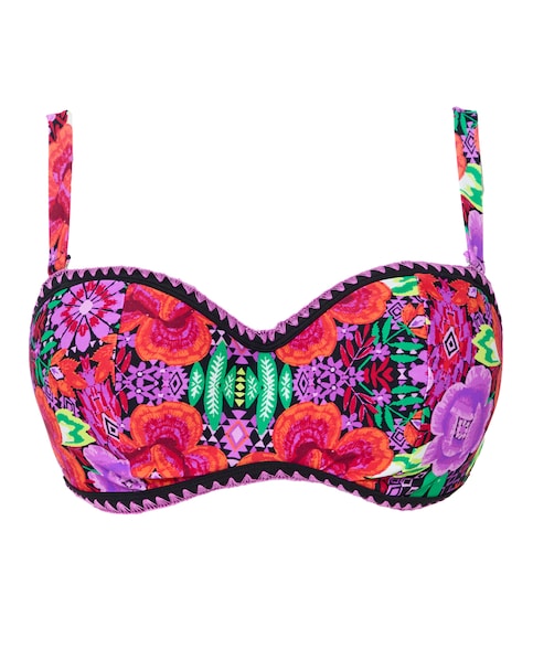 Figleaves Frida Underwired Bandeau Bikini Top