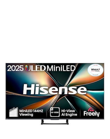 Hisense 50U7QTUK 50in Mini-LED 4K Ultra HD HDR Smart TV