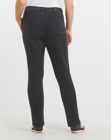 Slim Mom Jean- (Washed Black)- King's Trust- #2 Per Sale Donated