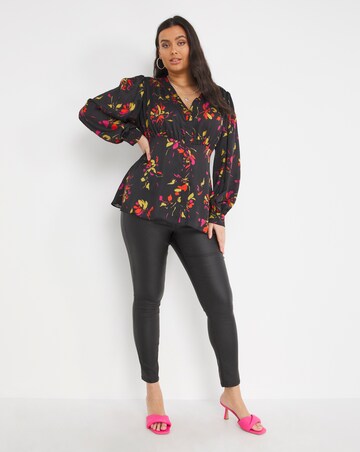 Joanna Hope Satin Blouse