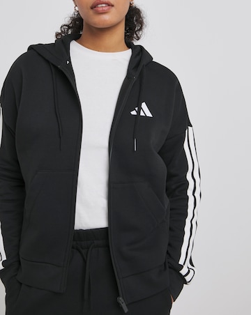 adidas Essentials 3 Stripes Fleece Hoodie