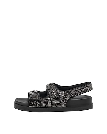 Only Minnie Glitter Sandals With Adjustable Straps Standard Fit