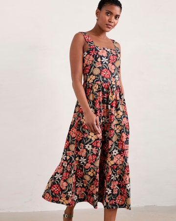 Seasalt Cornwall Sleeveless Deep Water Dress