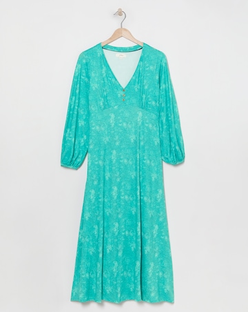 Julipa Button Front Midi Dress