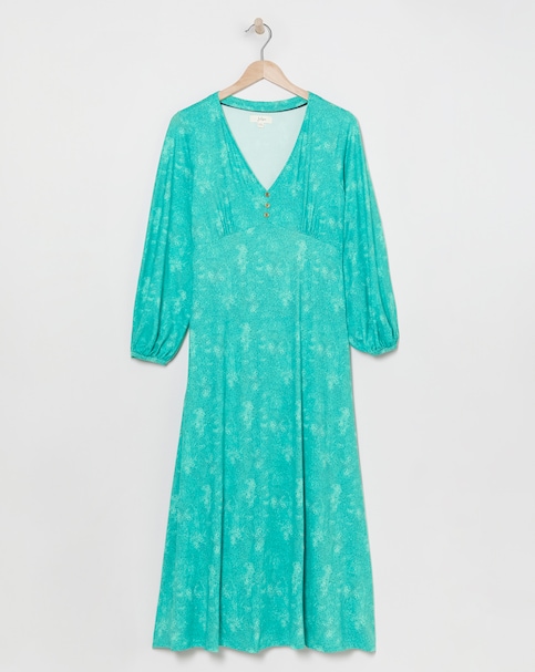Julipa Button Front Midi Dress