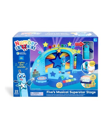 Numberblocks Five's Musical Superstar Stage