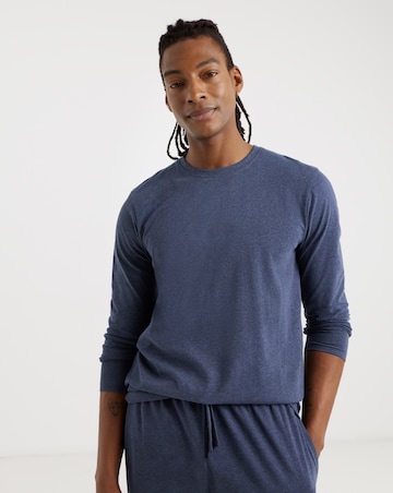 2 Pack Long Sleeve Open Hem PJs