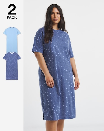 Pretty Secrets (2 Pack) Back to Basics Value Nighties