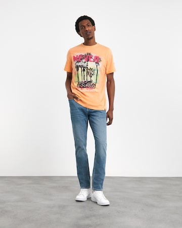 Joe Browns Palm Tree T-Shirt Long Length