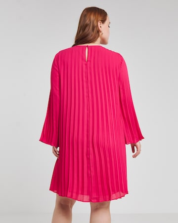 Joanna Hope Pleated Swing Dress