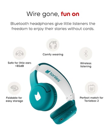 Tonies Bluetooth Headphones - Teal
