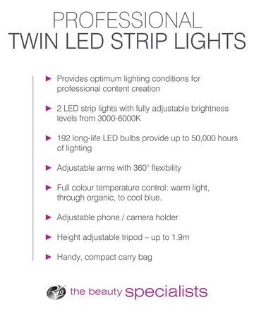 Rio Professional Beauty Twin LED Strip Lights