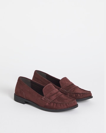 Nala Classic Puckered Loafer - Wide Fit (E)