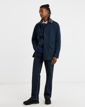 Timberland Waterproof Cotton Barn Coat - Navy