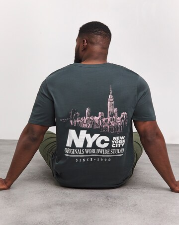 Jack & Jones Bronx Square Crew Neck T-Shirt