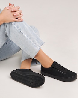 Busselton Lace Up Leisure Pumps - Extra Wide Fit (EEE)