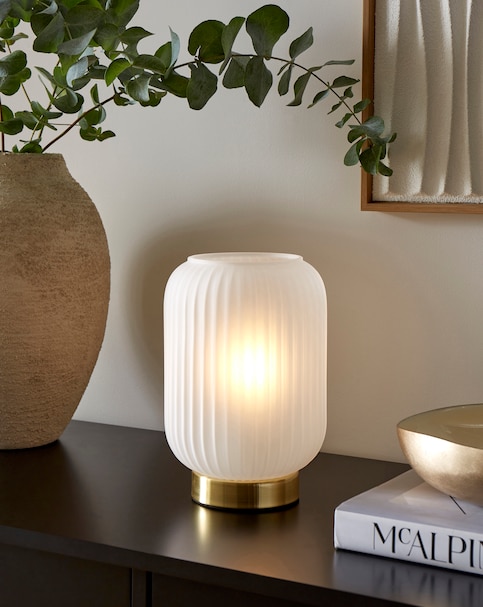 Frosted Glass Table Lamp