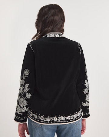 Joe Browns Black Extraordinary Embrodiered Boutique Jacket