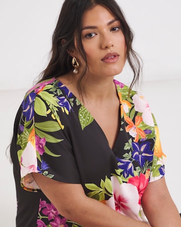 Joanna Hope Printed Column Dress