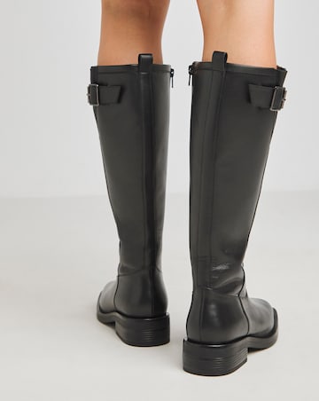 Winona Smart Leather Riding Boots - Extra Wide Fit (EEE) & Curvy Calf