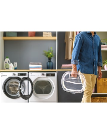 Hoover H-Dry 350 HRE H9N2TBE-80 9kg Heat Pump Dryer - White