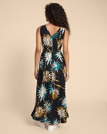 White Stuff Gigi Linen Blend Maxi Dress