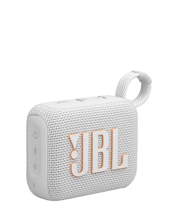 JBL GO 4 Compact Portable Speaker - White