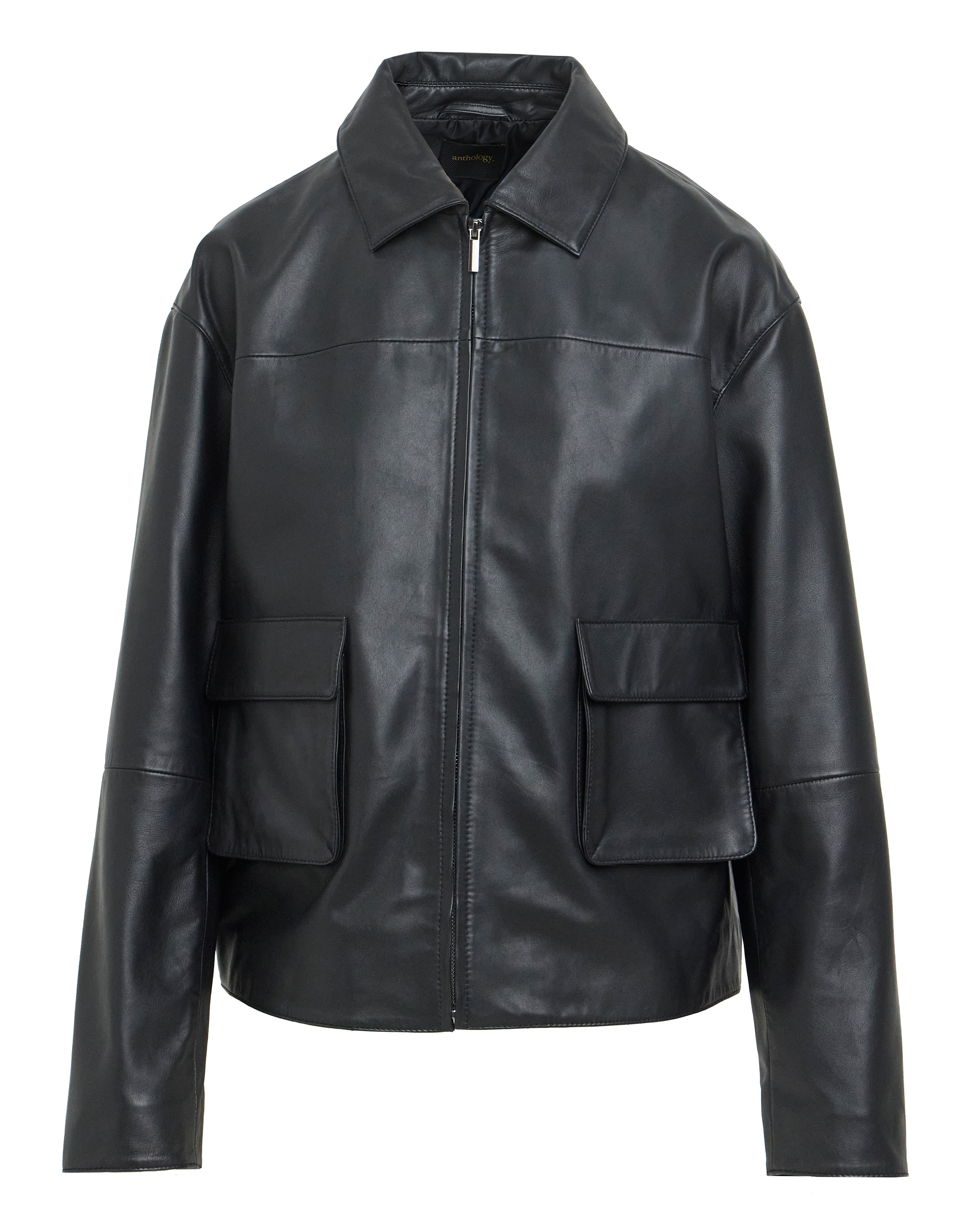 Anthology Leather Trucker Jacket | Fashion World