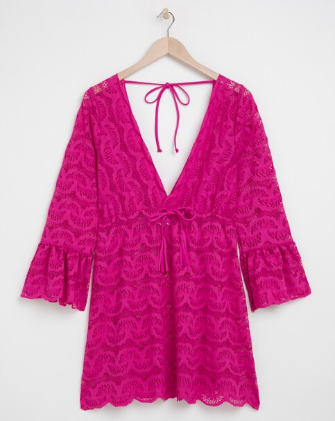 Figleaves Curve Cancun Lace Beach Dress