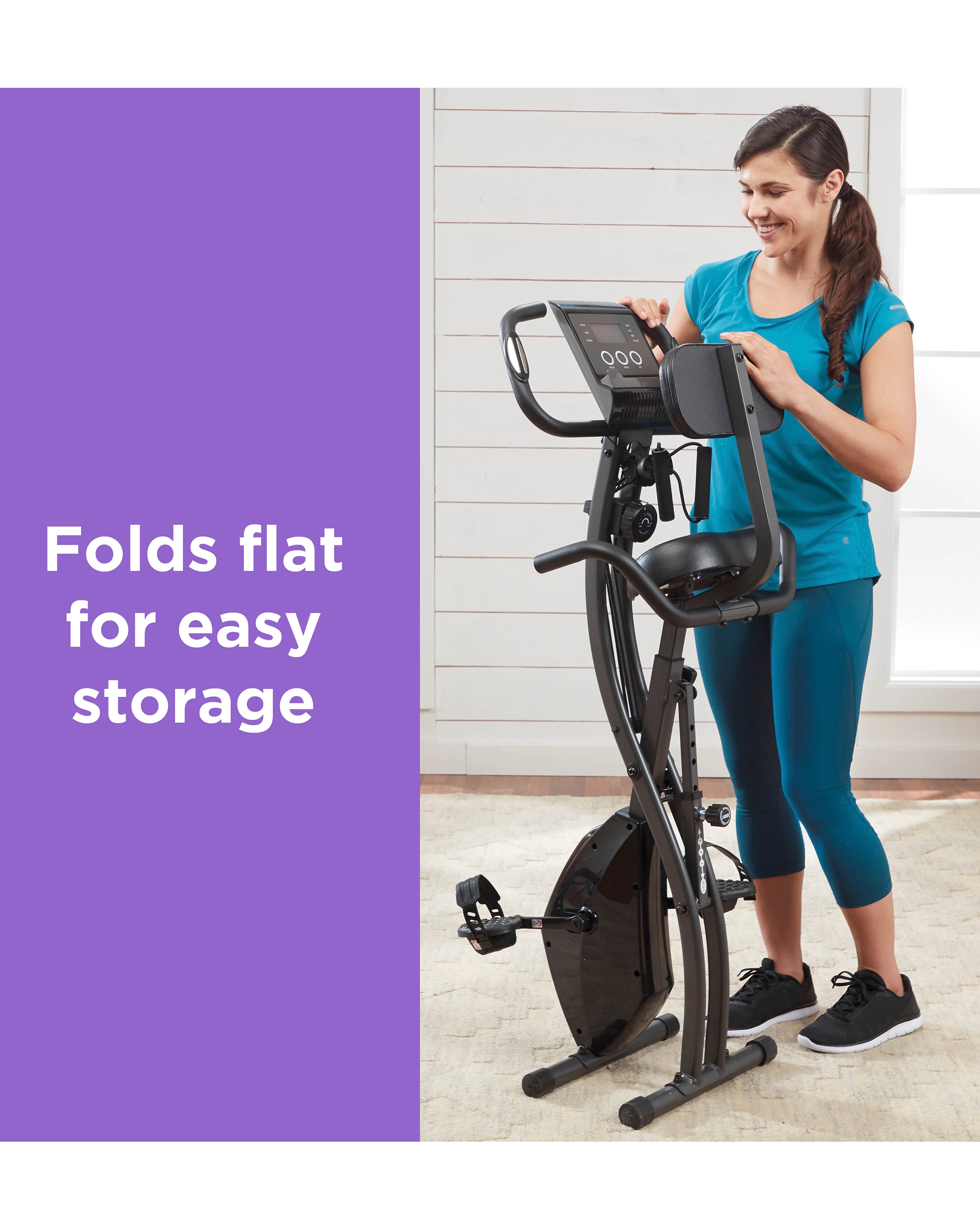 Slim Cycle 2-in-1 Exercise Bike by New Image Fashion World