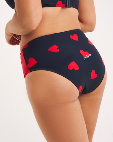 Joe Browns Retro Heart High Waist Bikini Brief