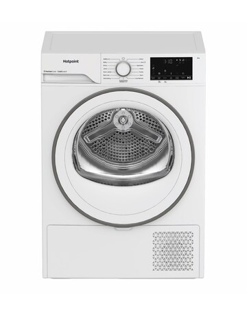 Hotpoint FabicCare C HSD 82M WW UK 8kg Heat Pump Tumble Dryer - White