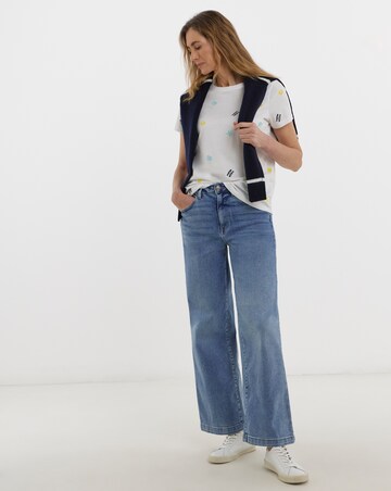 Embroidered Cotton T-Shirt