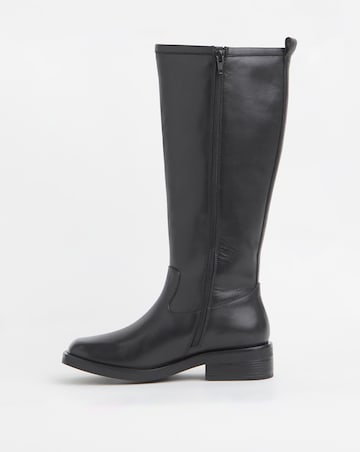 Winona Smart Leather Riding Boots - Extra Wide Fit (EEE) & Curvy Calf