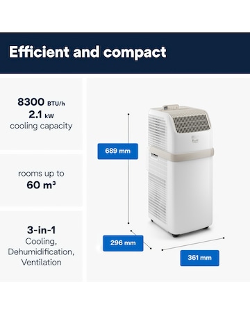 De'Longhi Pinguino 8000 BTU Portable Air Con