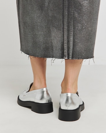 Vienna Simple Chunky Loafers - Wide Fit (E)