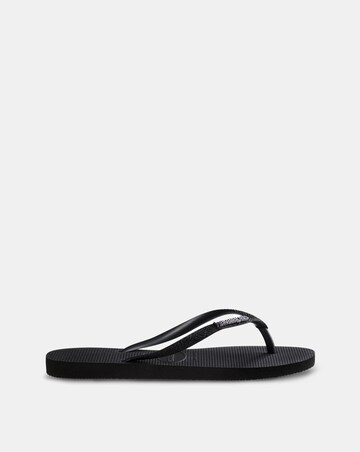 Havaianas Slim Glitter II Toe Post Flip Flop Sandals