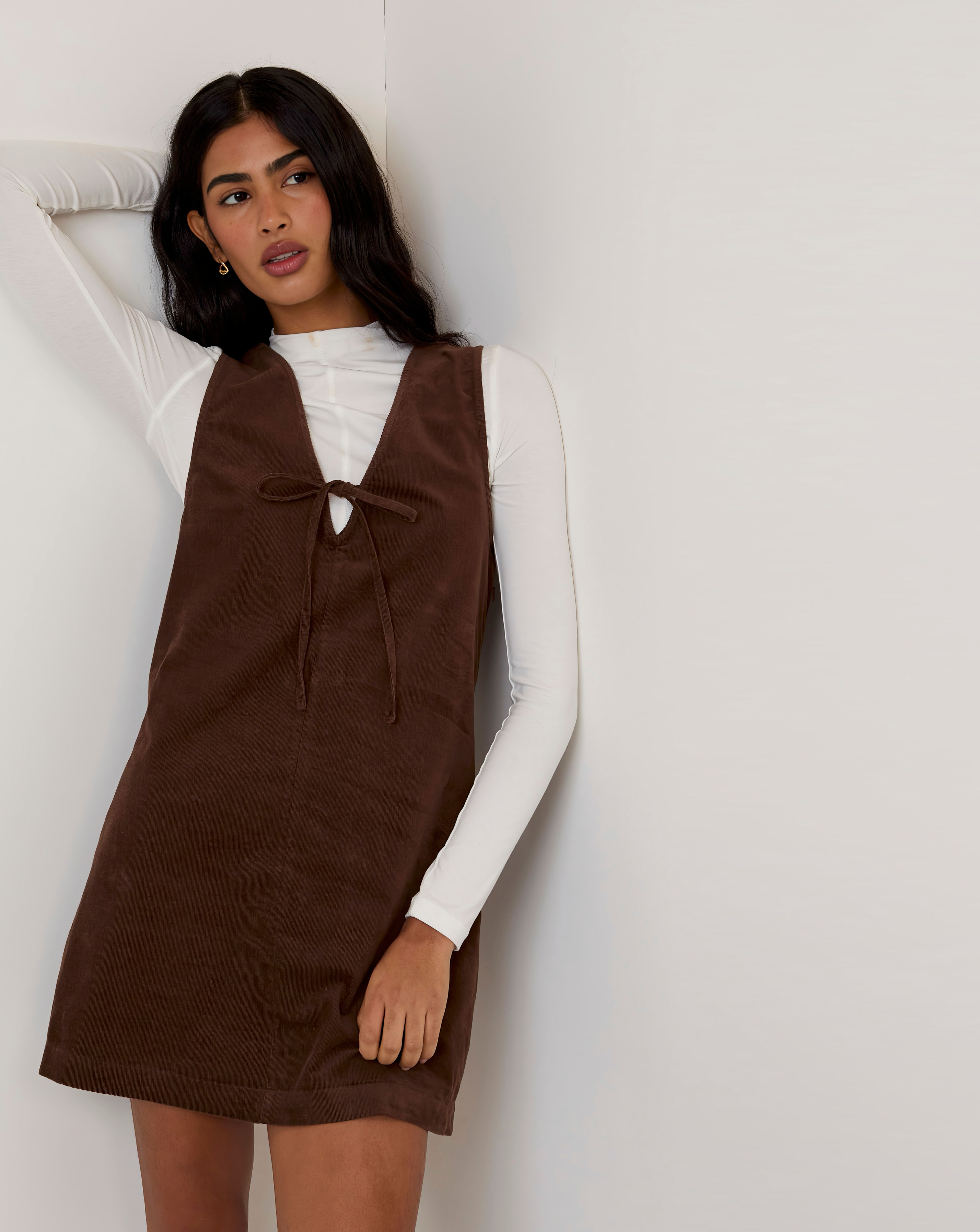 Nobody's Child Nila Mini Cord Dress | Fashion World
