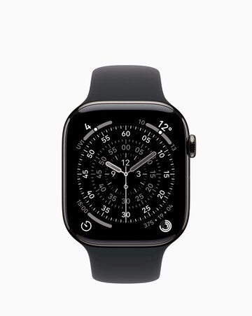 Apple Watch Series 11 GPS + Cellular 46mm - Black Sport Band - S/M