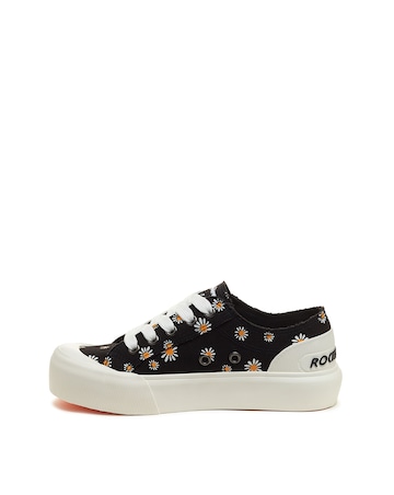 Rocket Dog Dixie Daisy Jazzin Plus Lace Up Canvas Trainers